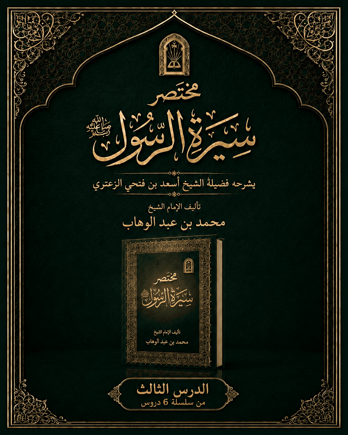 غلاف شرح مختصر السيرة